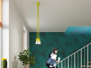 miniaturka KROMA 1 Lampa PVC Biały Styl Minimalistyczny