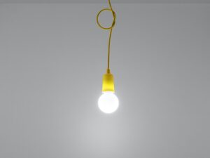 miniaturka KROMA 1 Lampa PVC Biały Styl Minimalistyczny