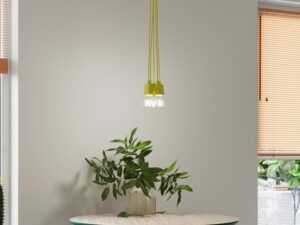 miniaturka Lampa Wisząca KROMA 5 Biały Styl Minimalistyczny
