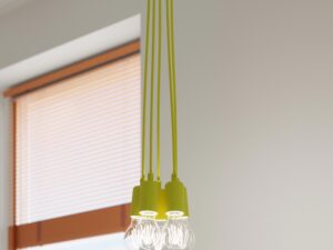 miniaturka Lampa Wisząca KROMA 5 Biały Styl Minimalistyczny