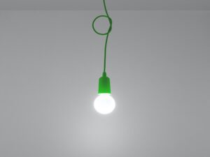 miniaturka KROMA 1 Lampa PVC Biały Styl Minimalistyczny