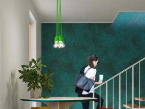 miniaturka KROMA 3 Lampa Wisząca Trzy Żarówki Biały