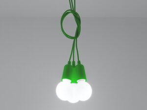 miniaturka KROMA 3 Lampa Wisząca Trzy Żarówki Biały