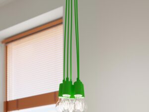 miniaturka Lampa Wisząca KROMA 5 Biały Styl Minimalistyczny