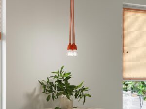 miniaturka KROMA 3 Lampa Wisząca Trzy Żarówki Biały