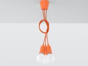 miniaturka KROMA 3 Lampa Wisząca Trzy Żarówki Biały