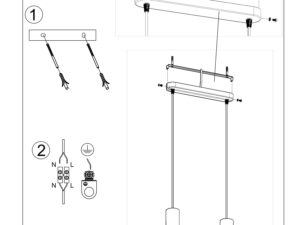 miniaturka Lampa z drewna i stali PONDERA 2