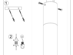 miniaturka Plafon PONDERA Czarno-Drewniane Wykończenie