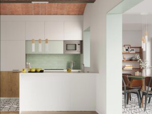 miniaturka Plafon PONDERA Czarno-Drewniane Wykończenie