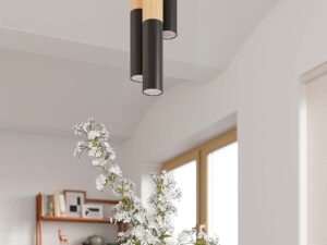 miniaturka Elegancka Lampa Wisząca PONDERA Czarna