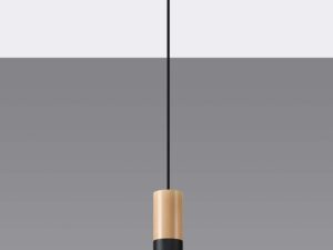 miniaturka Elegancka Lampa Wisząca PONDERA Czarna