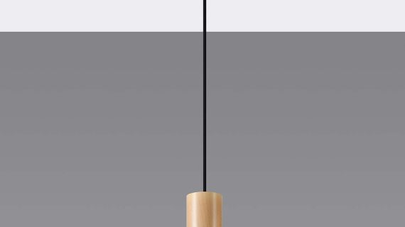 miniaturka Elegancka Lampa Wisząca PONDERA Czarna