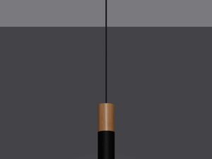 miniaturka Elegancka Lampa Wisząca PONDERA Czarna