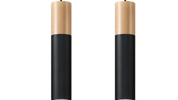 Lampa z drewna i stali PONDERA 2 - obrazek 8