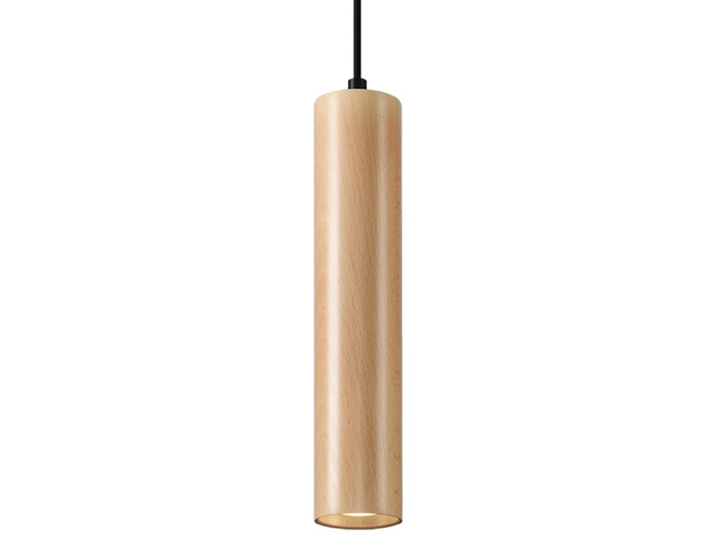 Elegancka Lampa Wisząca LIRADIX 1 Drewno