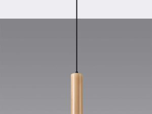 miniaturka Elegancka Lampa Wisząca LIRADIX 1 Drewno