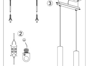 miniaturka Rustykalna Lampa Wisząca LIRADIX 2 Drewno