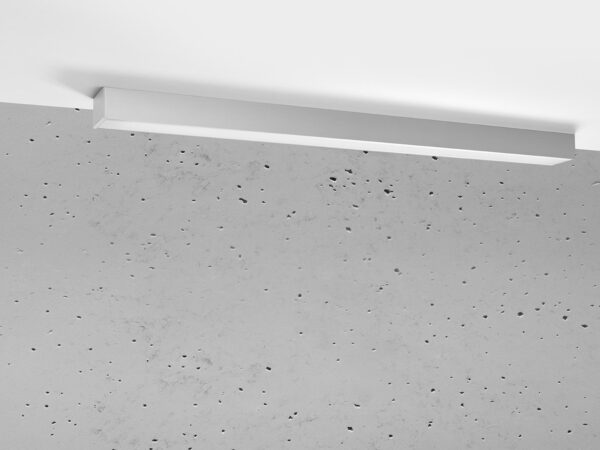 Nowoczesna oprawa LED biała – prosta, elegancka linia