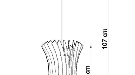 ORADIXNE Lampa Wisząca z Naturalnego Drewna - obrazek 5