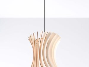 miniaturka ORADIXNE Lampa Wisząca z Naturalnego Drewna