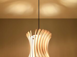 miniaturka ORADIXNE Lampa Wisząca z Naturalnego Drewna