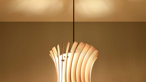 ORADIXNE Lampa Wisząca z Naturalnego Drewna - obrazek 3