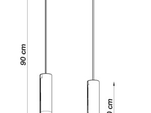 miniaturka Nowoczesna lampa wisząca XANADU 2