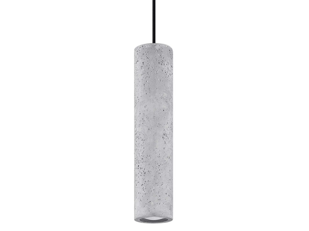 LARIX 1 Szara Lampa Wisząca