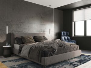 miniaturka LARIX 1 Szara Lampa Wisząca