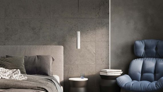 LARIX 1 Szara Lampa Wisząca - obrazek 7