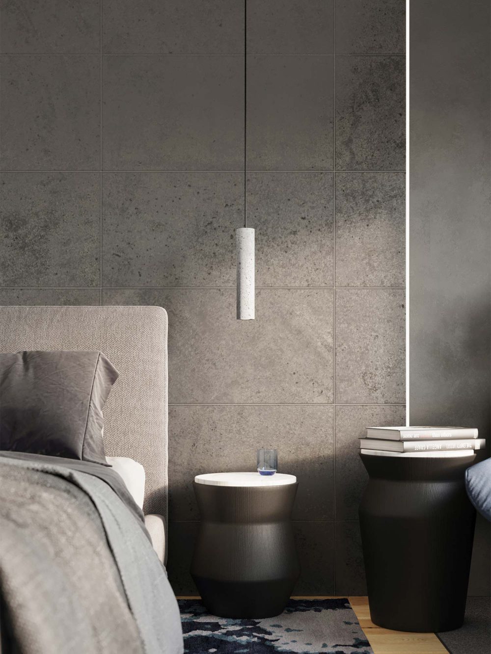 LARIX 1 Szara Lampa Wisząca - obrazek 6