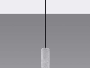 miniaturka LARIX 1 Szara Lampa Wisząca
