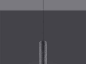 miniaturka LARIX 1 Szara Lampa Wisząca
