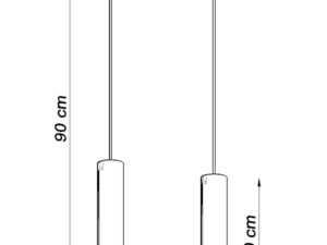 miniaturka LARIX 2 Stylowa Lampa Wisząca
