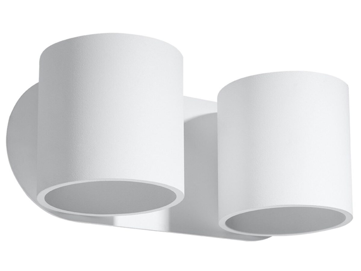 Kinkiet Modernistyczny Biały OCEANUS 2