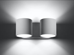 miniaturka Kinkiet Modernistyczny Biały OCEANUS 2