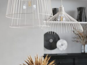 miniaturka Lampa Wisząca GALA Styl Industrialny Biała