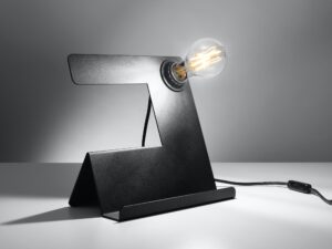 miniaturka IONE Lampa Biurkowa Futurystyczna Biała