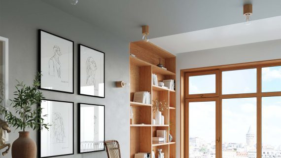 miniaturka Ciepło Drewna w Lampie Biurkowej SAPHIR