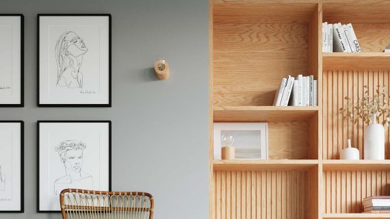 miniaturka Ciepło Drewna w Lampie Biurkowej SAPHIR