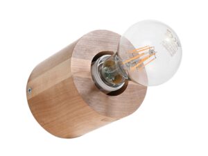 Ciepły Kinkiet SAPHIR Drewno