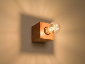 miniaturka Kinkiet z Naturalnym Drewnem JUBILAR