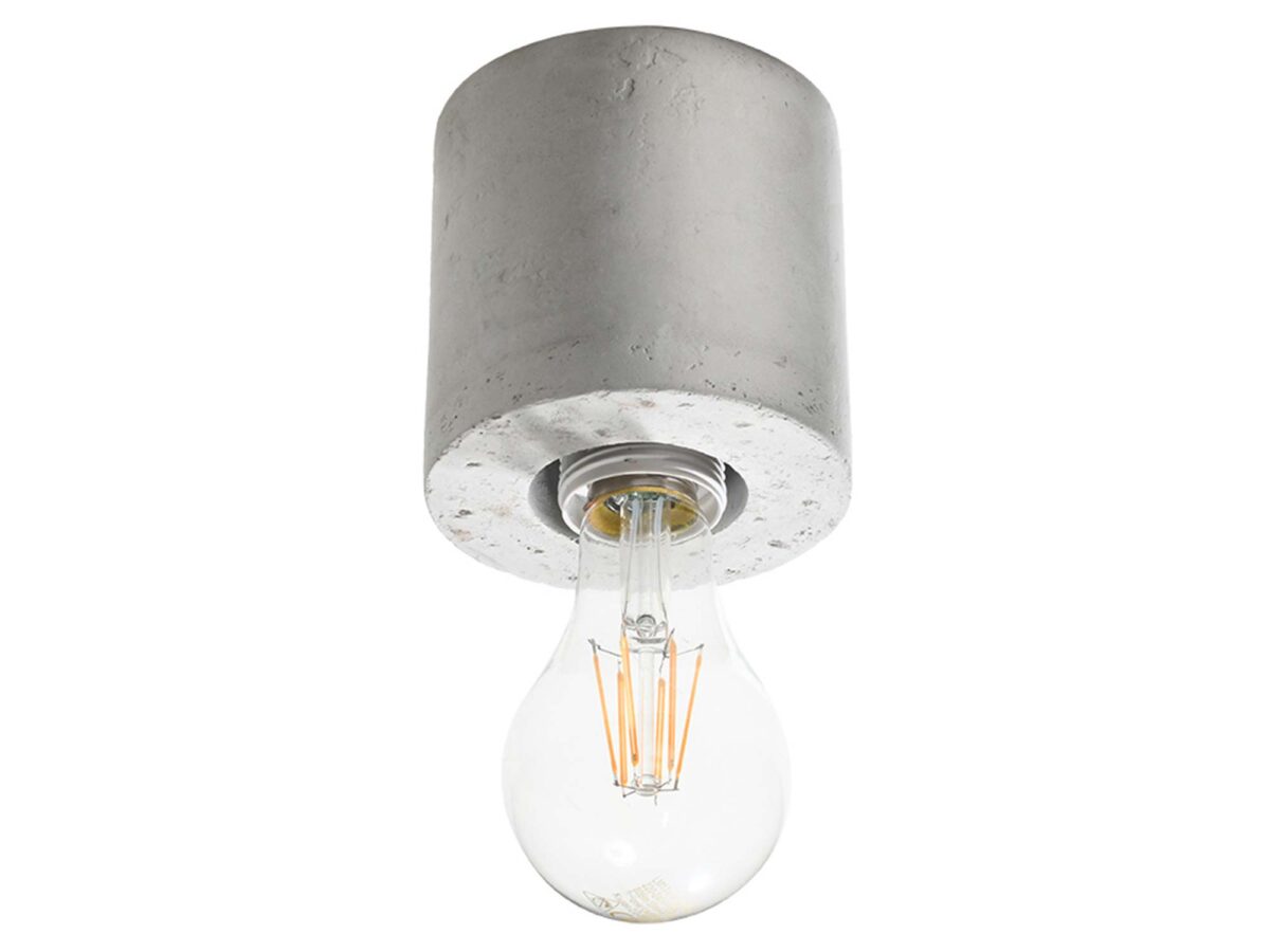 Plafon SAPHIR z betonu do wnętrz loftowych