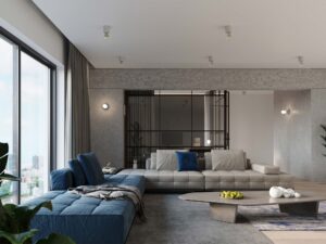 miniaturka Plafon SAPHIR z betonu do wnętrz loftowych