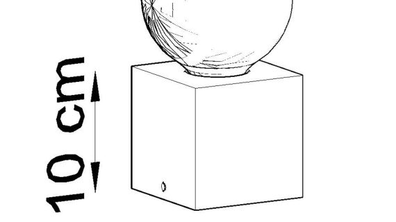 miniaturka JUBILAR Lampa Biurkowa Betonowa Loftowa