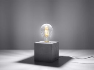 miniaturka JUBILAR Lampa Biurkowa Betonowa Loftowa