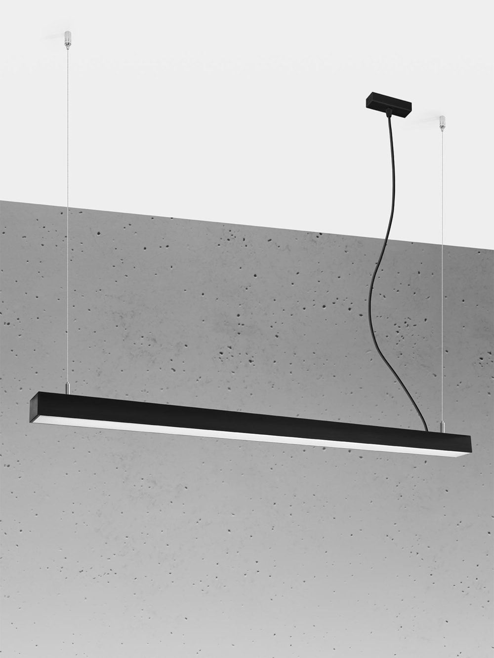 Biała Lampa z Aluminium PINNE 118 - obrazek 2