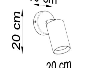 miniaturka Drewniany Kinkiet Rustykalny Naturalny TRILLION