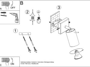 miniaturka Drewniany Kinkiet Rustykalny Naturalny TRILLION