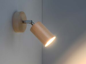 miniaturka Drewniany Kinkiet Rustykalny Naturalny TRILLION